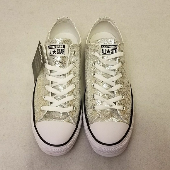 Converse Chuck Taylor All Star Glitter 12 Sneakers - Picture 2 of 6